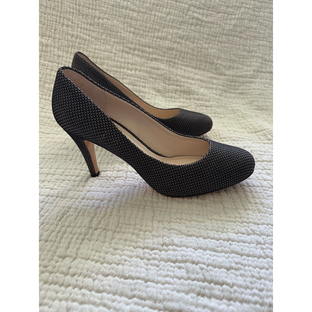 Peter Kaiser Black Patterned Heels - image 1